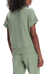 Varley Ritchie Short Sleeve Half Zip In Loden Frost