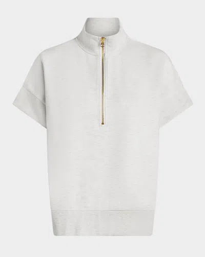 Varley Ritchie Short-sleeve Half-zip Sweatshirt