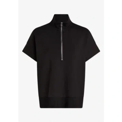 Varley Ritchie Short Sleeve Sweat Black