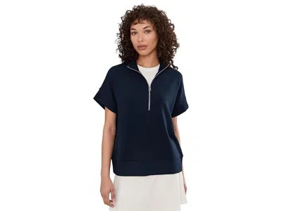 Varley Ritchie Short Sleeve Sweat In Black