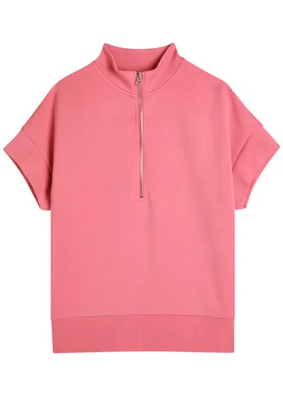 VARLEY VARLEY RITCHIE SHORT SLEEVE SWEAT STRETCH-JERSEY TOP