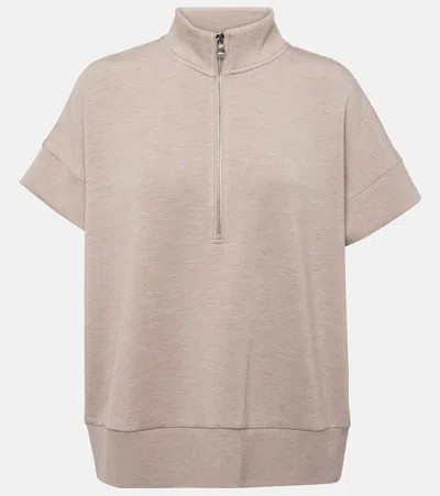 Varley Ritchie Sweatshirt In Taupe Marl