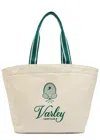 Varley Robinson Embroidered Canvas Tote Bag