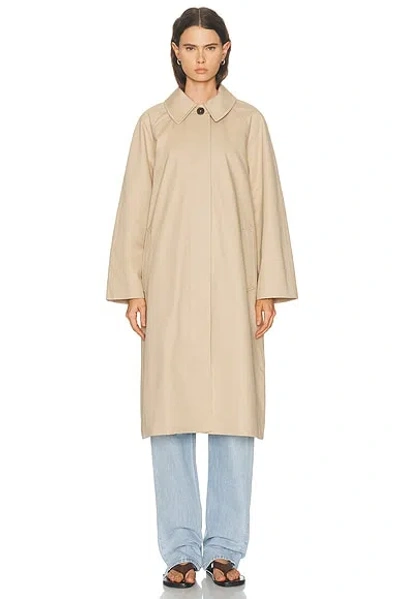 Varley Robyn Car Coat In Brown