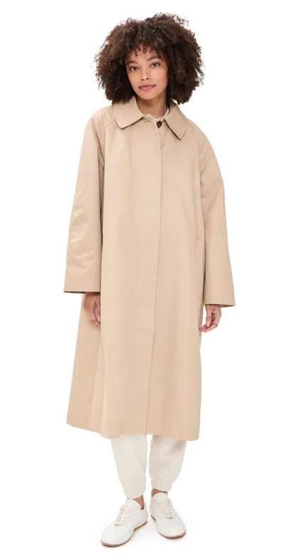 Varley Robyn Car Coat Nomad In Brown