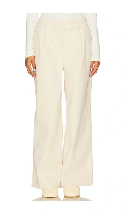 Varley Rocio Wide Leg 29.5 Pant In Neutral