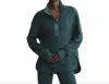 Varley Roeder Half Zip Midlayer In Conifer In Multi