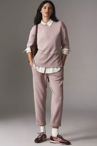 Varley Rolled Cuff Pants In Purple