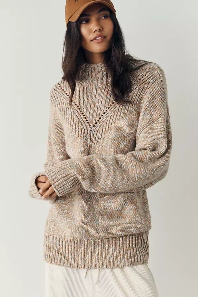 Varley Rosalind Sweater In Beige