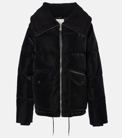 Varley Roseville Quilted Down Jacket In Black