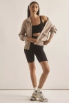 Varley Roxbury Zip Through Jacket In Beige