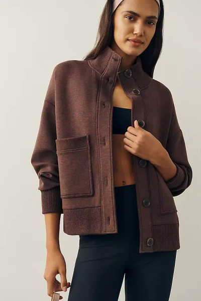 Varley Sabrina Sweatshirt In Brown