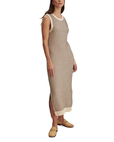 Varley Sadia Midi Dress In Brown
