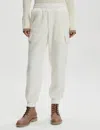 Varley Samson Relaxed Fleece Pant 27.5 In White