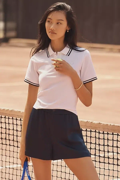 Varley Sarka High-rise Sateen Shorts