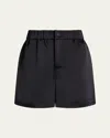 Varley Sarka High Rise Shorts In Animal Print