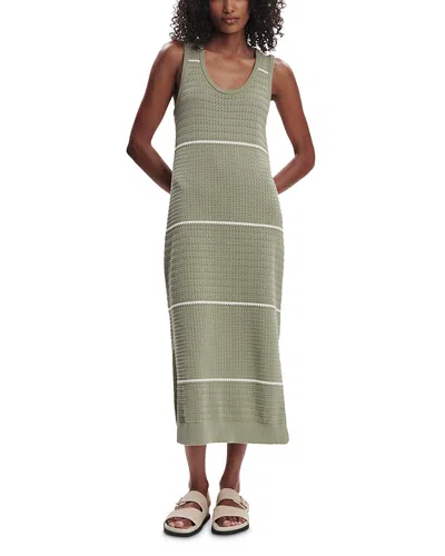 Varley Scott Scoop Neck Midi Dress