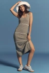 Varley Scott Scoop-neck Sleeveless Midi Dress