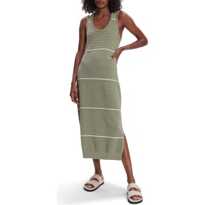 Varley Scott Stripe Sleeveless Sweater Dress