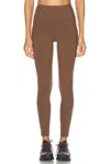 Varley Lets Move Pocket High 25 Legging In Carob