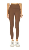 Varley Lets Move Pocket High 25 Legging In Carob
