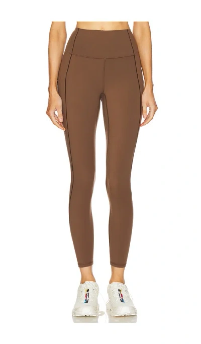 Varley Lets Move Pocket High 25 Legging In Chocolate