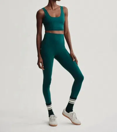 Varley Shape High Pocket Leggings In Conifer In Blue