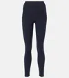 Varley Freesoft Cropped Stretch-jersey Leggings In Dark Sapphire