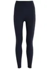 Varley Freesoft Cropped Stretch-jersey Leggings In Navy