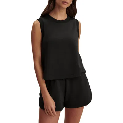Varley Shea Crop Tank In Black