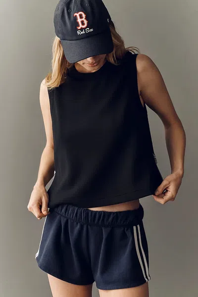 Varley Shea Crop Tank Top In Black