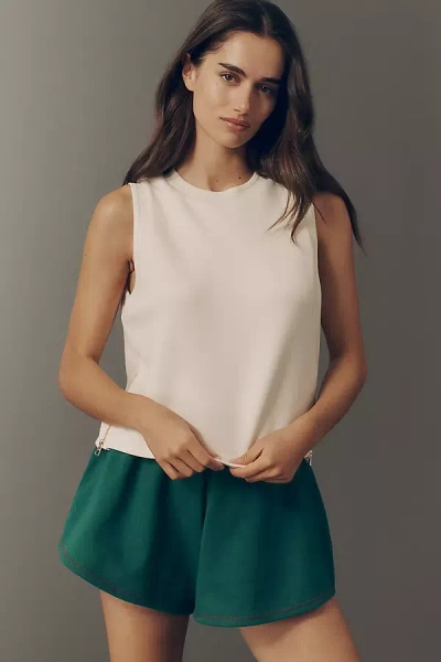 Varley Shea Crop Tank Top In Neutral