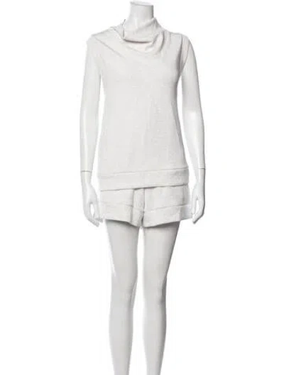 Pre-owned Varley Short Set In White