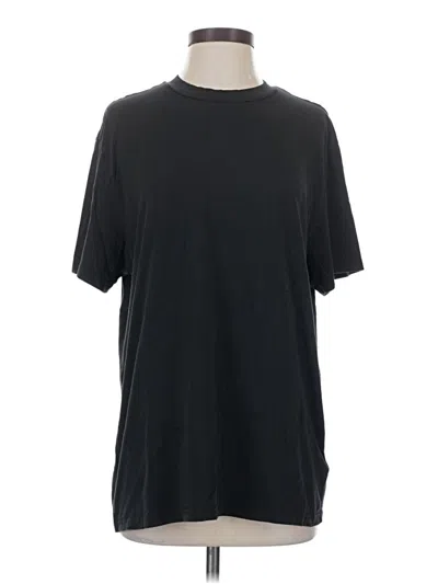 Pre-owned Varley Short Sleeve T-shirt In Black