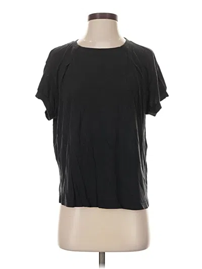 Pre-owned Varley Short Sleeve T-shirt In Black