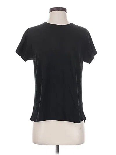 Pre-owned Varley Short Sleeve T-shirt In Black