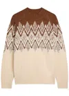 Varley Siren Fair Isle Knitted Sweater In Multi