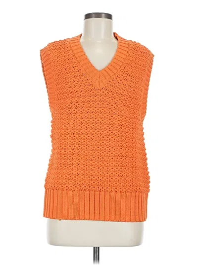 Varley Sleeveless Blouse In Orange