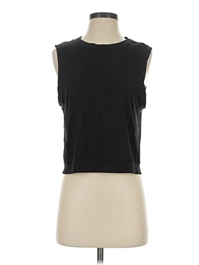 Pre-owned Varley Sleeveless T-shirt In Black