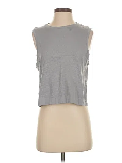 Pre-owned Varley Sleeveless T-shirt In Gray