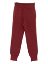 Varley Slim-cuff Trousers In Burgundy