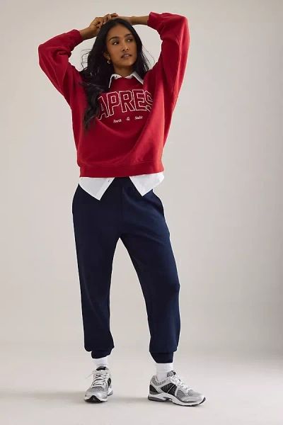 Varley Slim Cuffed Joggers In Blue