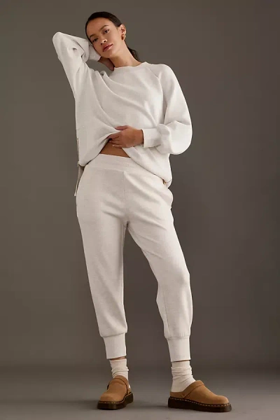 Varley Slim Cuffed Joggers In White