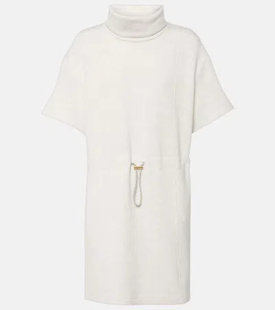 Varley Sophie Jersey Minidress In White