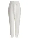 Varley Speckled Track Pants In White