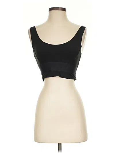 Pre-owned Varley Sports Bra In Black