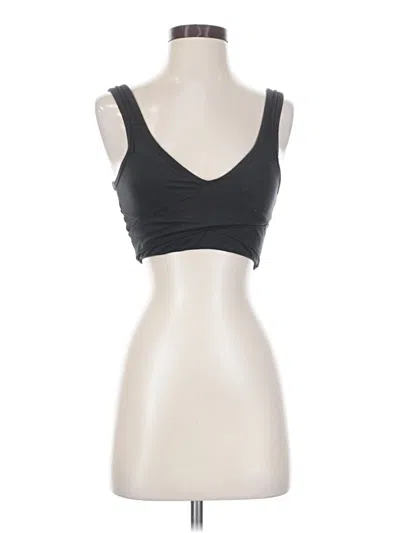 Pre-owned Varley Sports Bra In Black