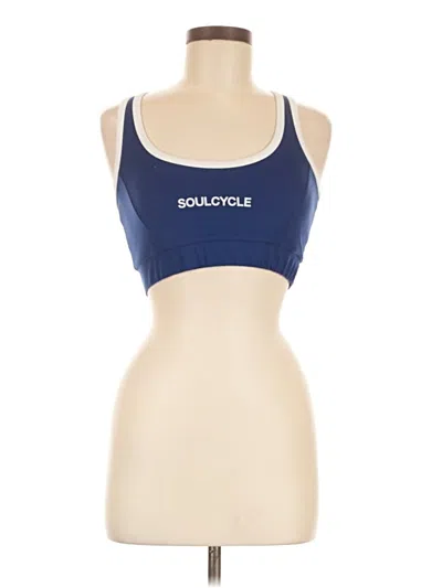 Pre-owned Varley Sports Bra In Blue