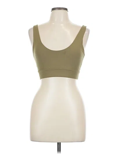 Pre-owned Varley Sports Bra In Brown