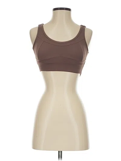 Pre-owned Varley Sports Bra In Brown